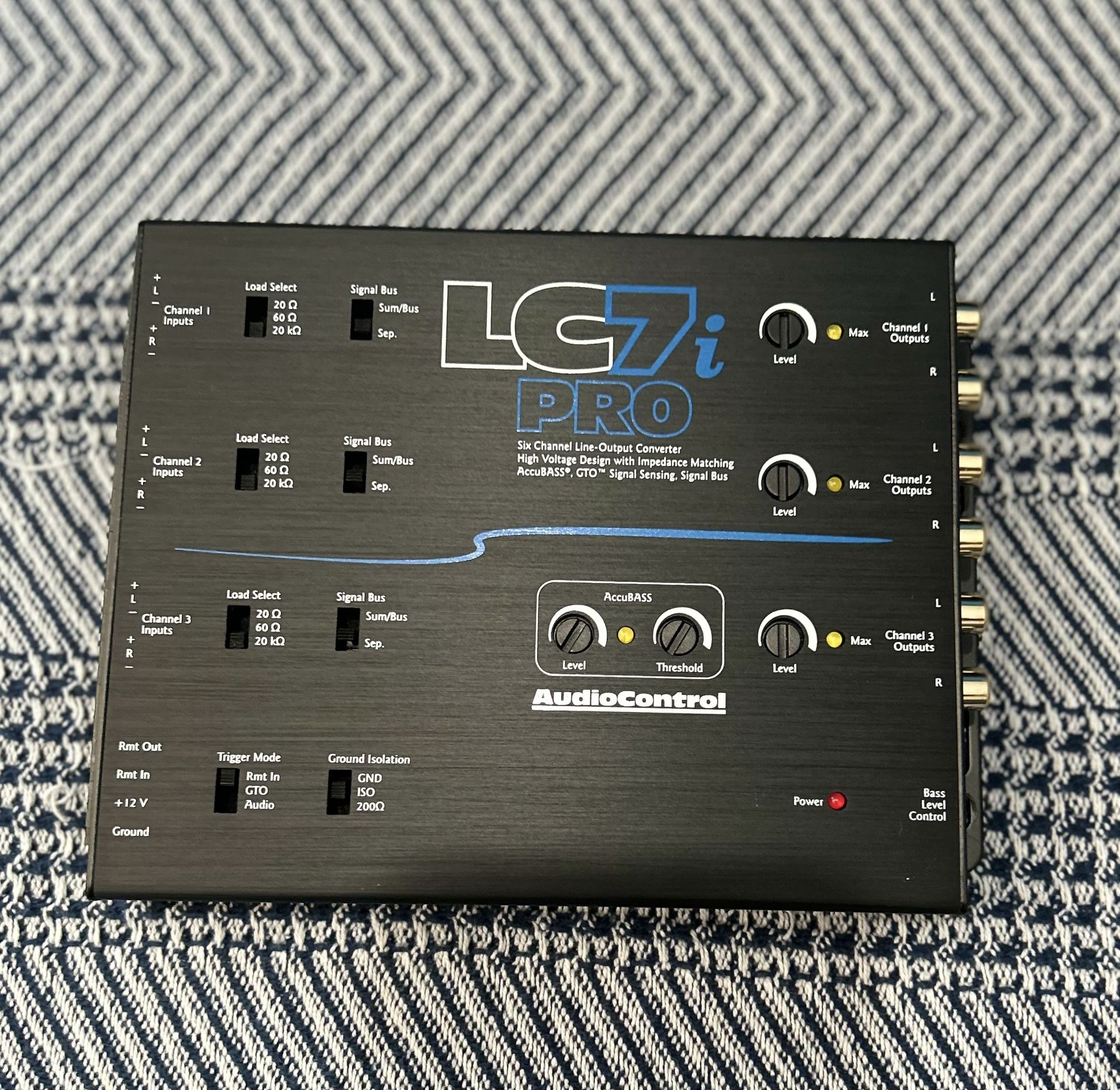 Audio control Line In Processor