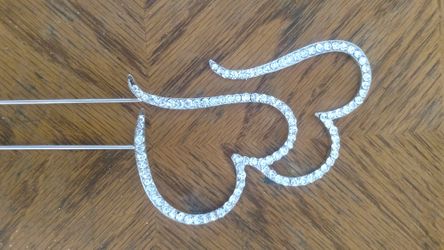 Crystal cake topper