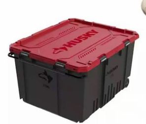 Husky 170G storage bin.