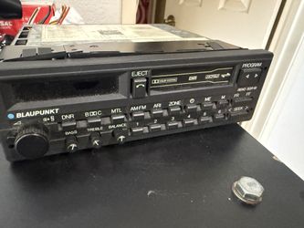 Blaupunk cassette radio for porsche untested
