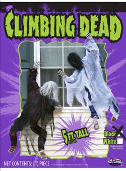 Climbing Dead 5ft Halloween Decoration