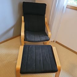 Chair with Ottoman