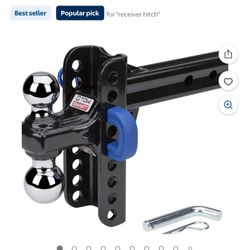 Adjustable Hitch Trailer Ball  