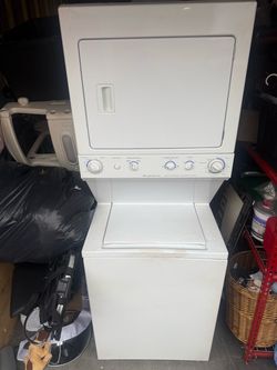 Frigidaire stackable washer and dryer