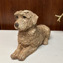 Home Interior and Gifts Vintage Terrier Dog Statue