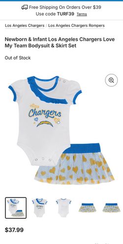 CHARGERS! BOLT UP BABY 24mo size