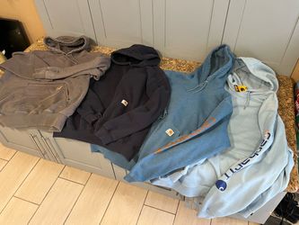 Carhartt Hoodies $30 EACH (Size Large and 2XL) Blue and Grey