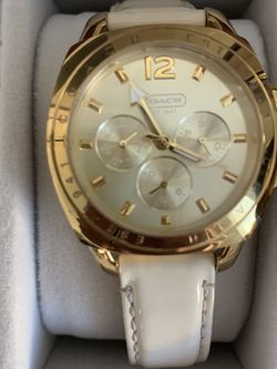 Coach Watch EST. 1941- Gold & White