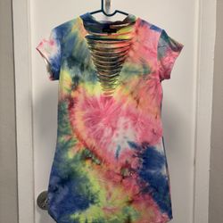 Absolutely it!! Tie-Dye Cutout Dress- Size XL