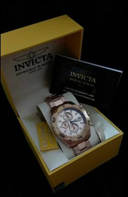 Invicta Watch-Men's Beautiful Rose Gold⌚😊