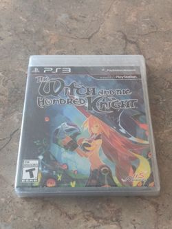 The Witch And The Hundred Knight PS3 New In Box