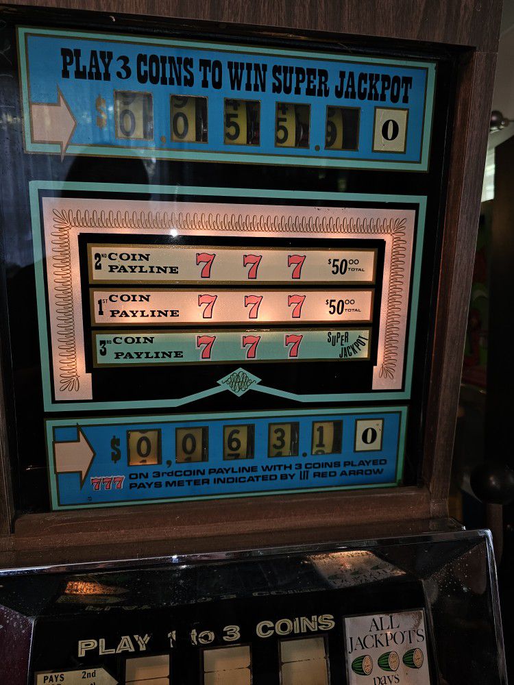 Slot Machine Works, But Needs Love.