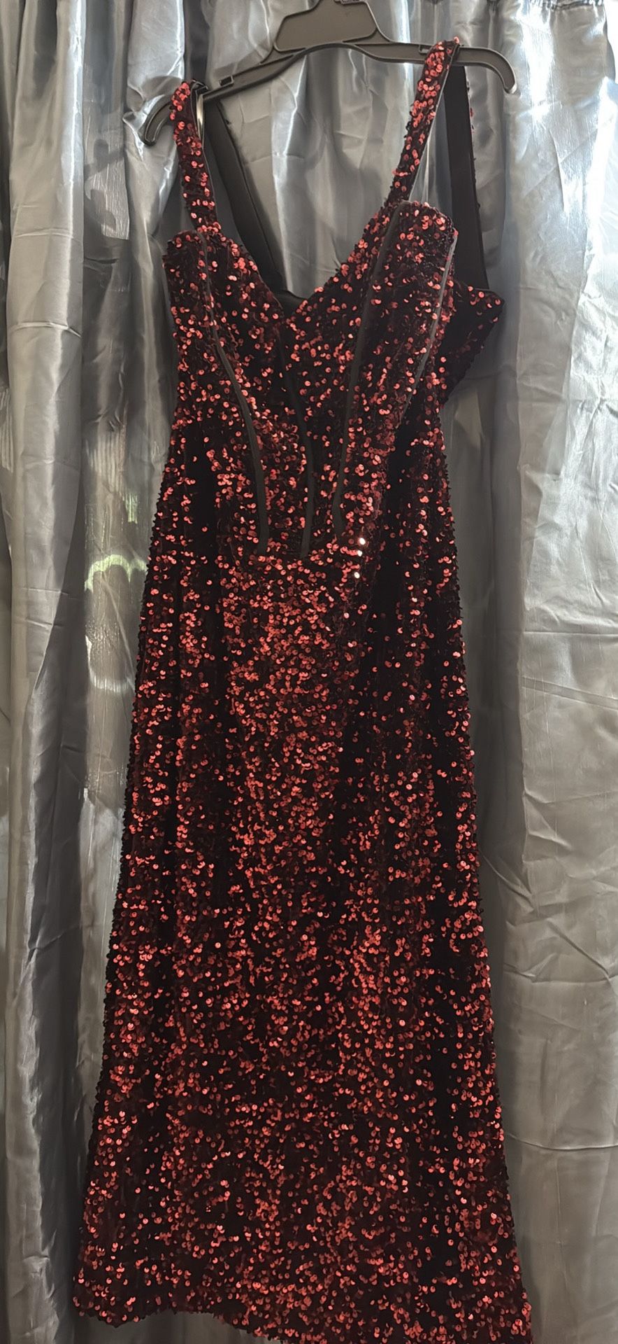 Burgundy Corset Gown Fashion Nova 3xl