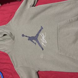 jordan hoodie green size youth XL