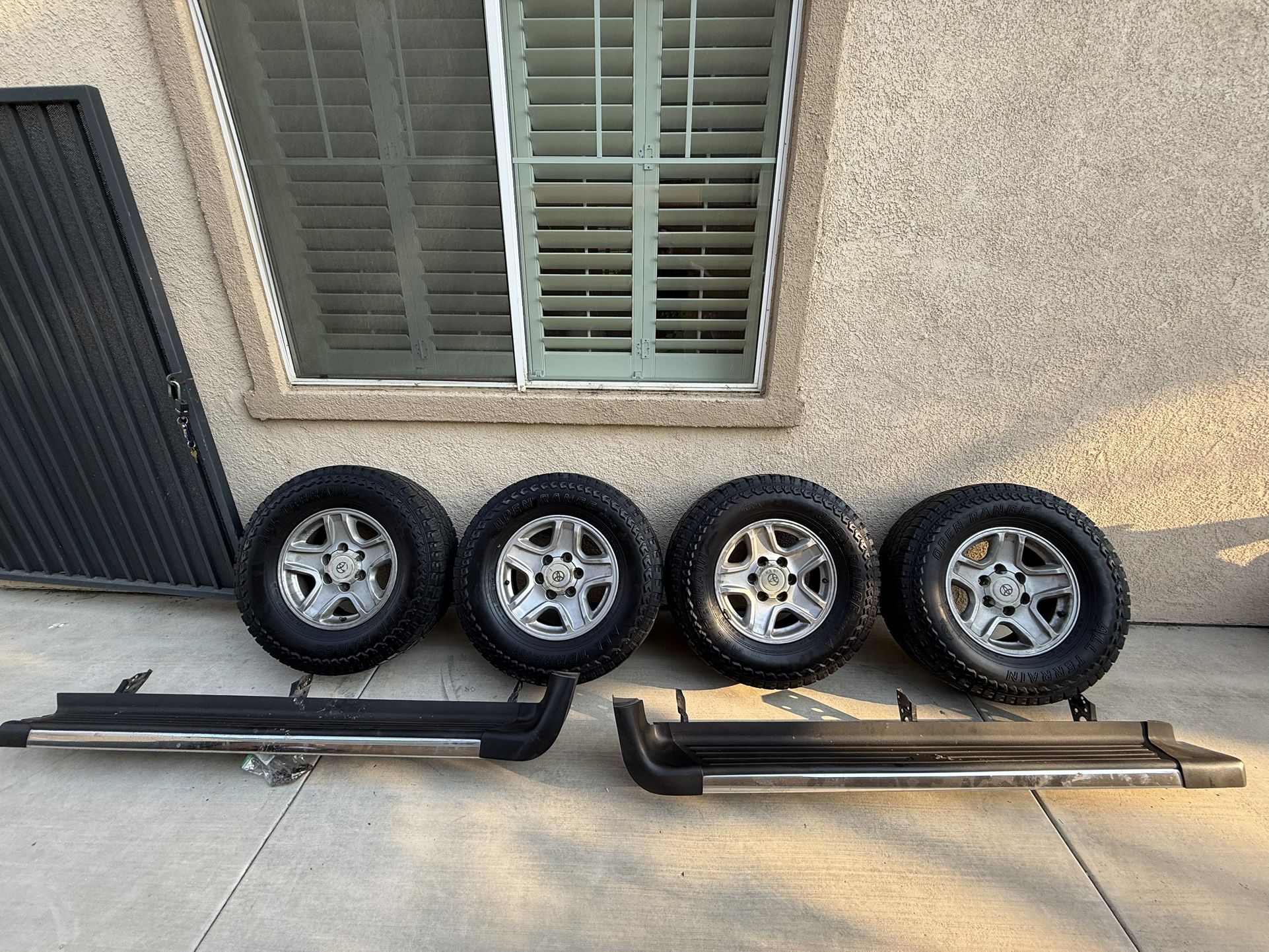 1999 3rd Gen 4 Runner Wheels, Running Boards