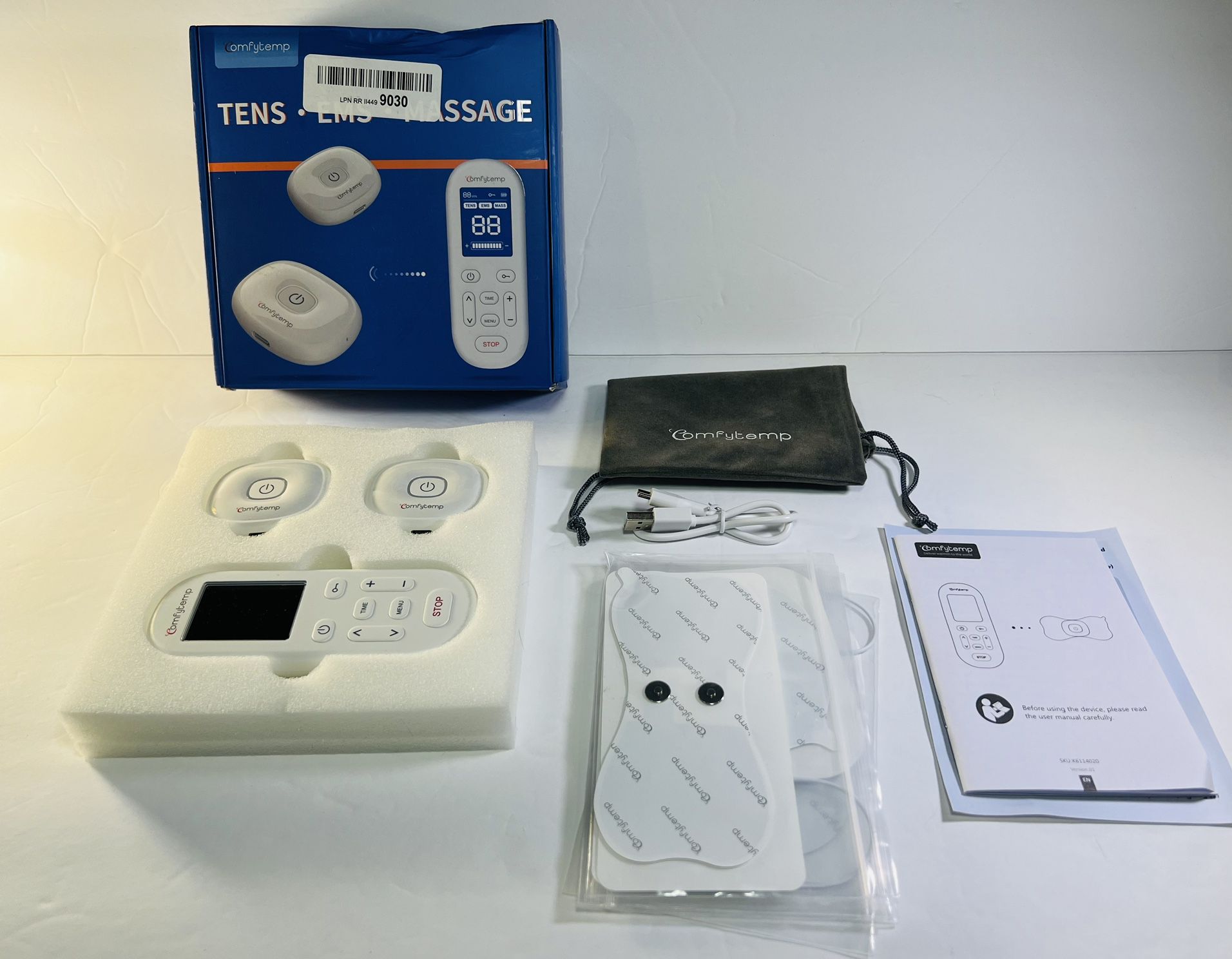 Wireless TENS Unit Muscle Stimulator for Pain Relief