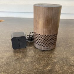Amazon Echo 2nd Gen Smart Speaker With Dolby Walnut WoodenPS73BR