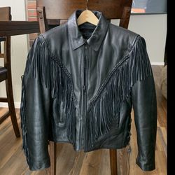 Genuine Classic Leather Jacket Women’s S