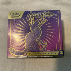 SEALED Pokémon TCG Scarlet & Violet Base Set ETB