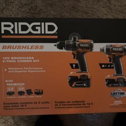 Ridgid 2 Tool Combo 