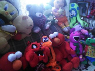 Vario peluches. Grandes