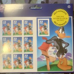 Collectible Daffy Duck Stamps