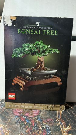 Lego Bonsai Tree Set With Alternate Pink Version