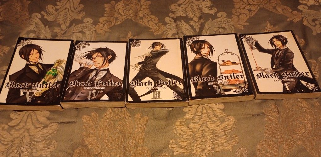 Black Butler Books 1-5