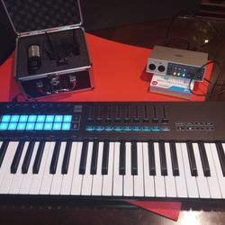Volt 2 Universal Audio Interface , Launchkey 49, AKG  Mic P220