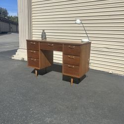 Mid Century Modern Refinished Desk