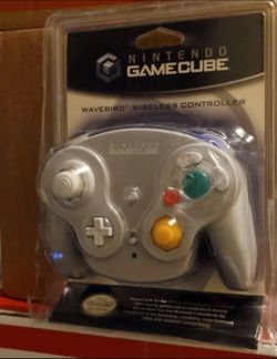 nintendo wavebird wireless controller gamecube brand new