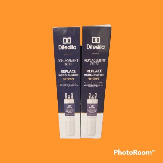 Ditedila 46-9999 Replacement Water Filter Two Pack Sealed Filters