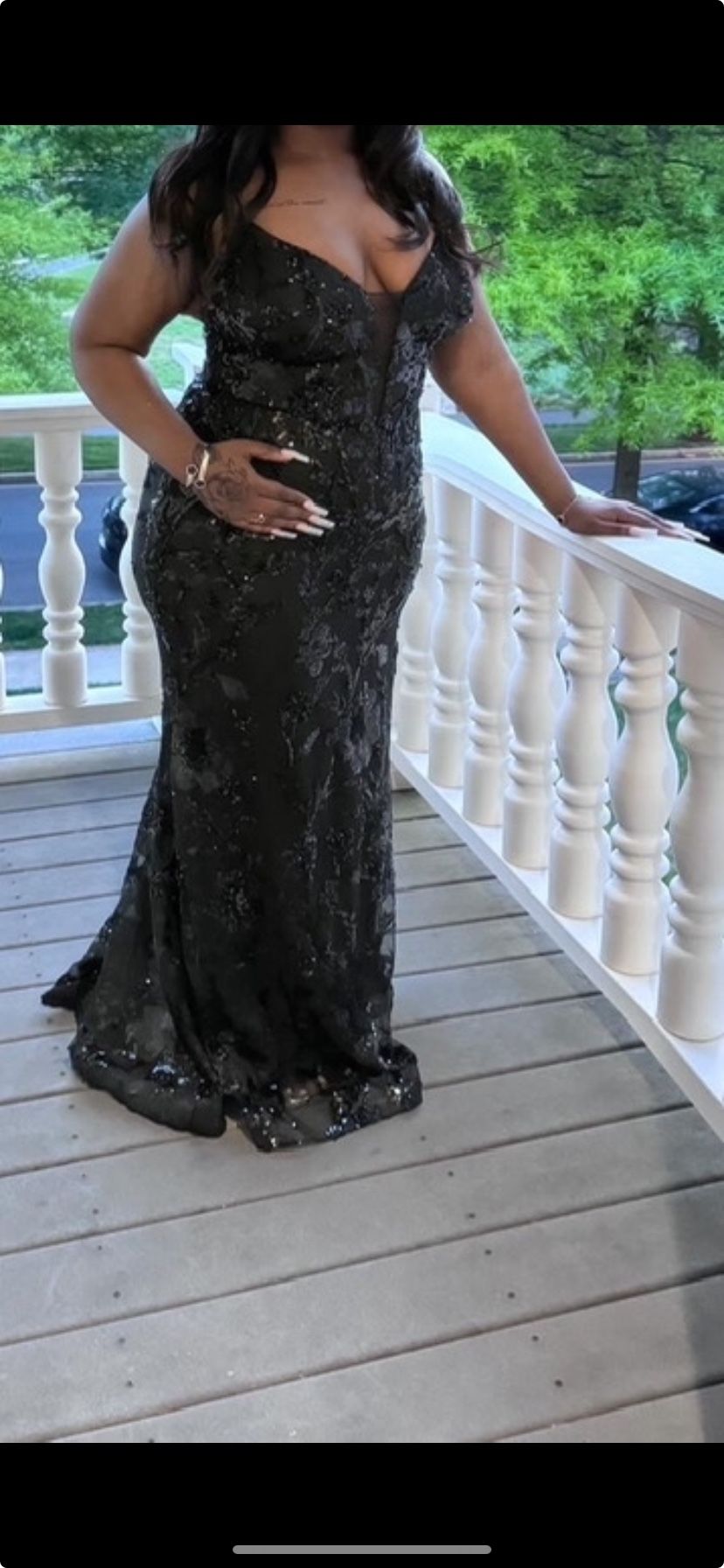 Designer prom dress