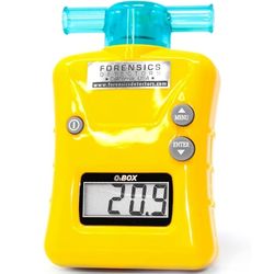 OXYGEN Analyzer by FORENSICS | 0%-100% with 0.1% resolution | Scuba, Nitrox, Divers | Water Resistant Case |
