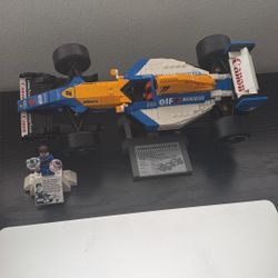 Lego Williams Racing FW14B And Nigel Mansell 