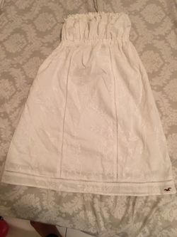 White Hollister dress