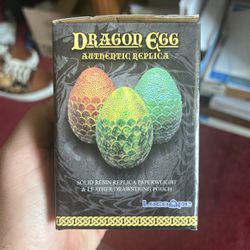 Dragon Egg Authentic Replica (NIB, 100% resin) 