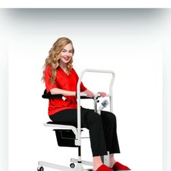 NEW
Electric Patient Lift for Home Portable Wheelchair Lift Aid w/180° Split Seat Transfer Chair Floor,Bed,Toilet and Chair Lifting for Home Use 