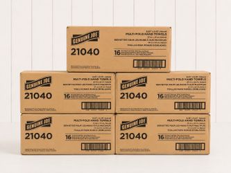 5 Boxes of Paper Towels, Multifold, 20,000 Sheets