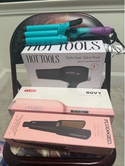 Variety of hot tools