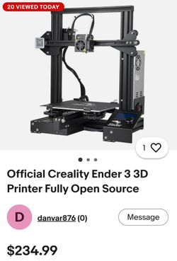 Creality ender 3