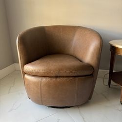 New Leather Swivel Chair