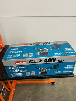 Makita 4OV Max XGT Brushless Cordless 4-1/2/5 in. Angle Grinder with Electric Brake (Tool Only) $254 plus tax at Home Depot