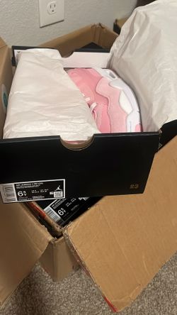 Pink youth Nike Jordan shoes
