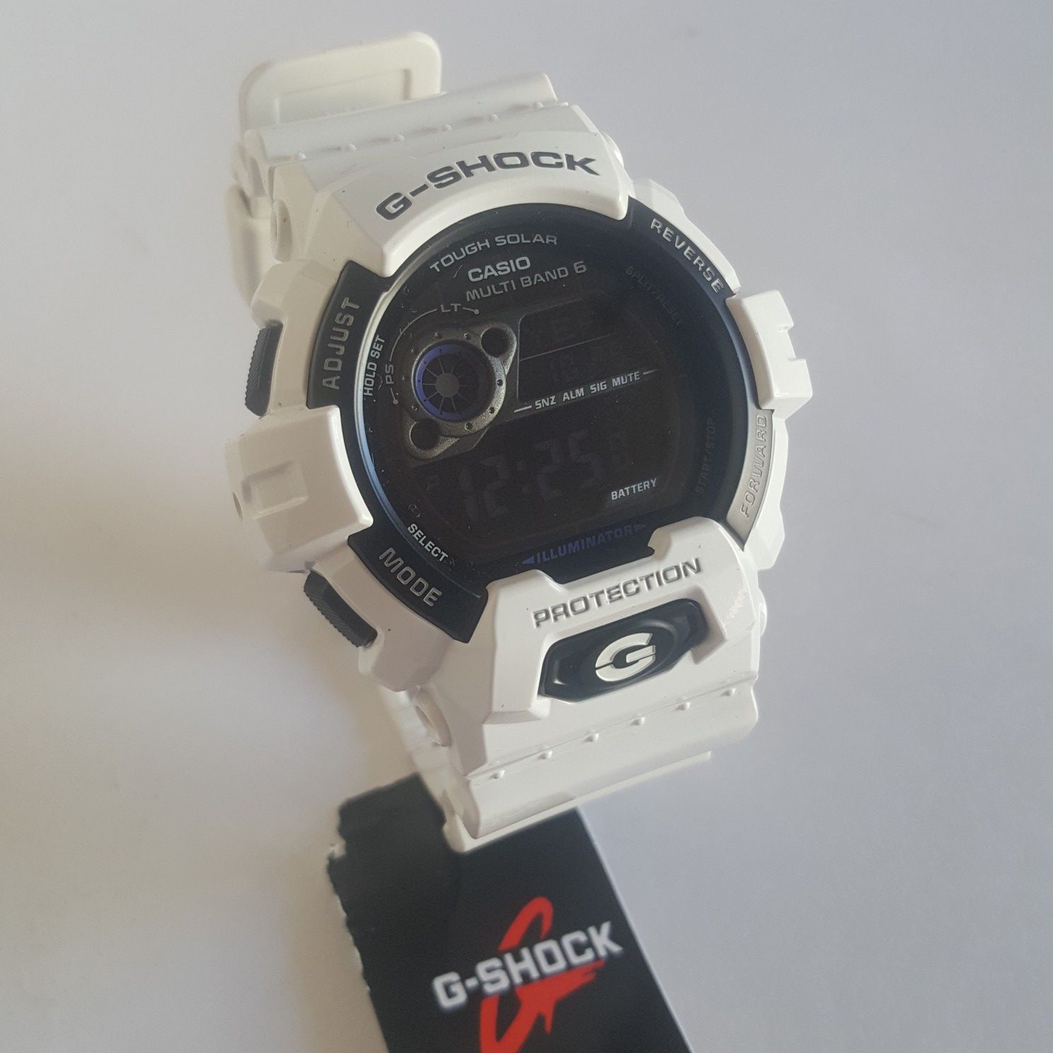 Mens Casio G-shock solar tough white watch GW8900A-7 for Sale