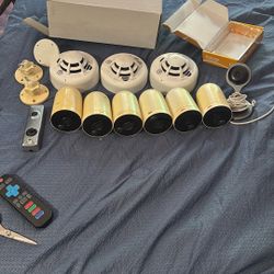 Cove camera smoke detectors, carbon monoxide sensors all for Cove camera system. Indoor outdoor all works Cove compatible.