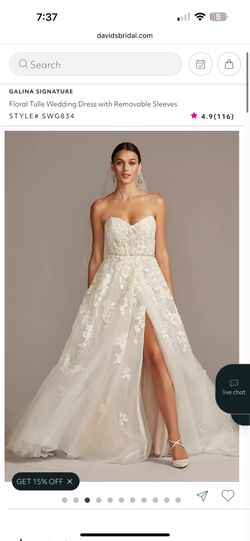 David’s Bridal Wedding Dress