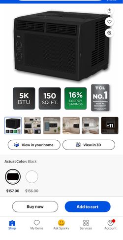 TCL AC unit 5,000 BTU