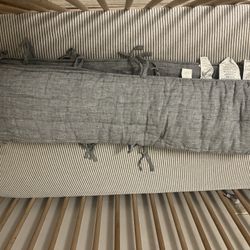 Pottery Barn Crib Bumper
