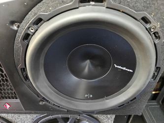Rockford Fosgate P3 12" sub